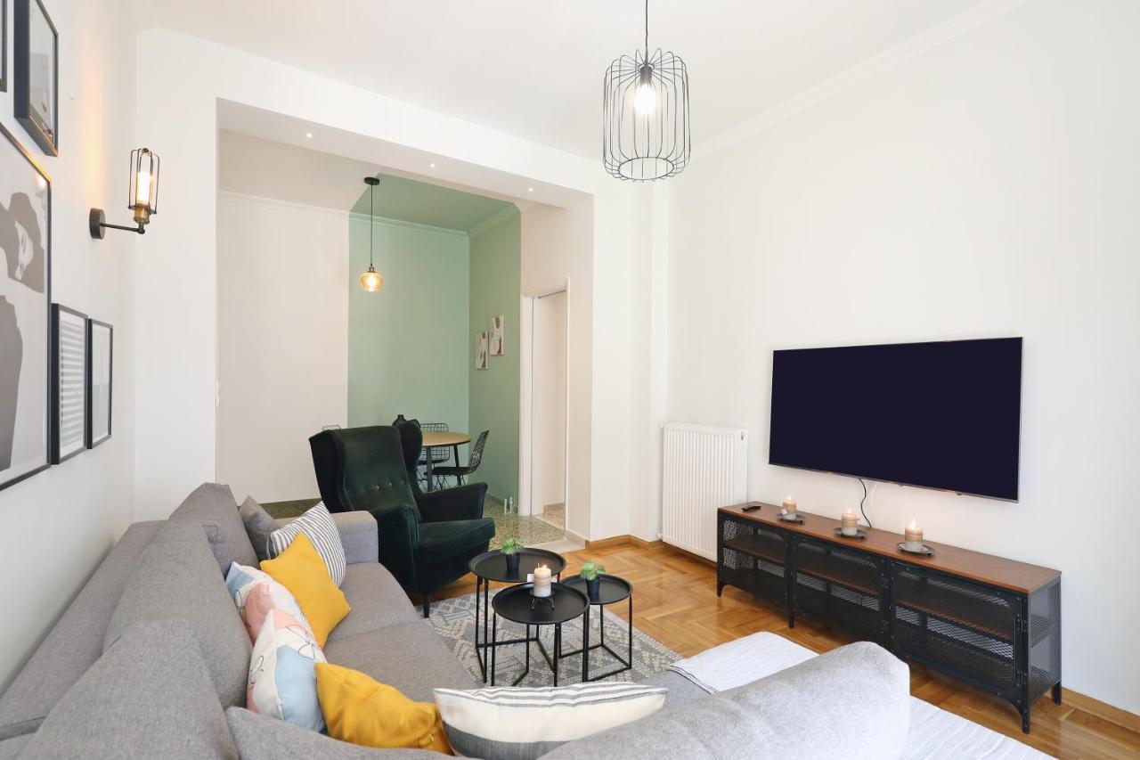Apartamento Elegant Living - Greecing Atenas Exterior foto